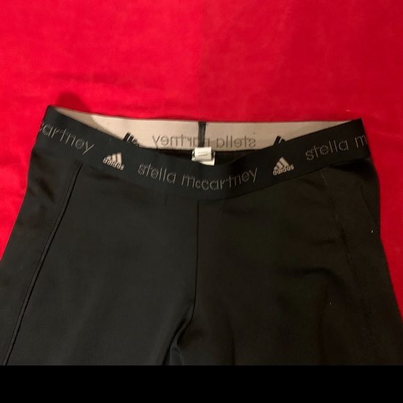 🔵 Stella McCarthy X Adidas black leggings with compression like new XS - Picture 2 of 10